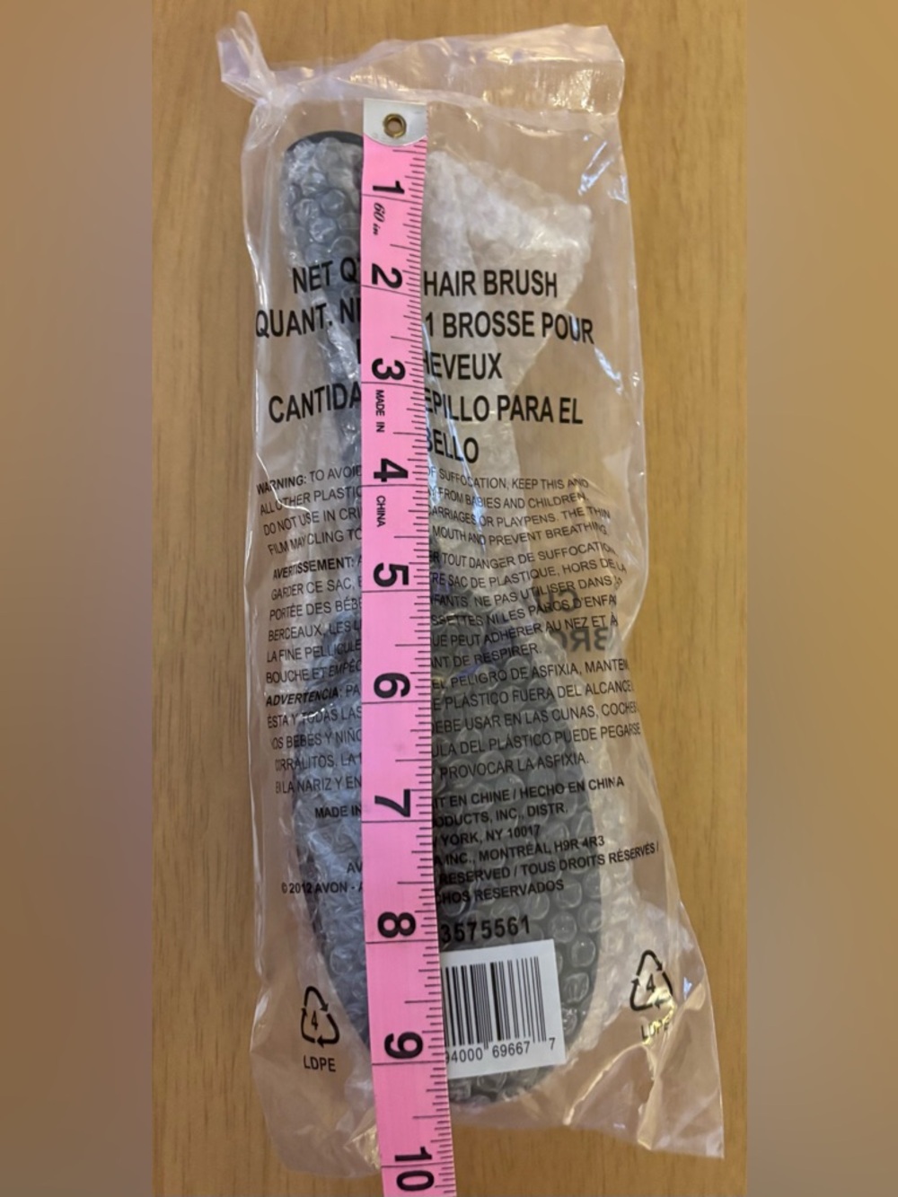 2 hairbrushes & 1 foot brush with pumice stone. All NEW in original packaging. - Picture 7 of 10